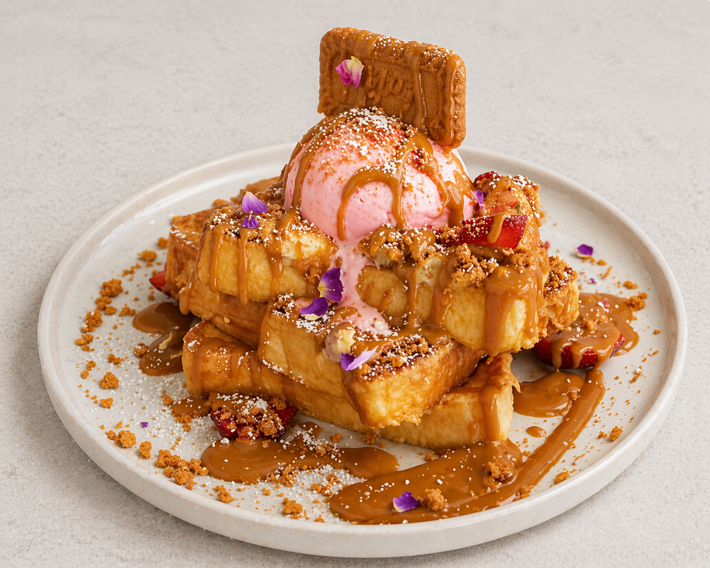 Lotus Biscoff French Toast