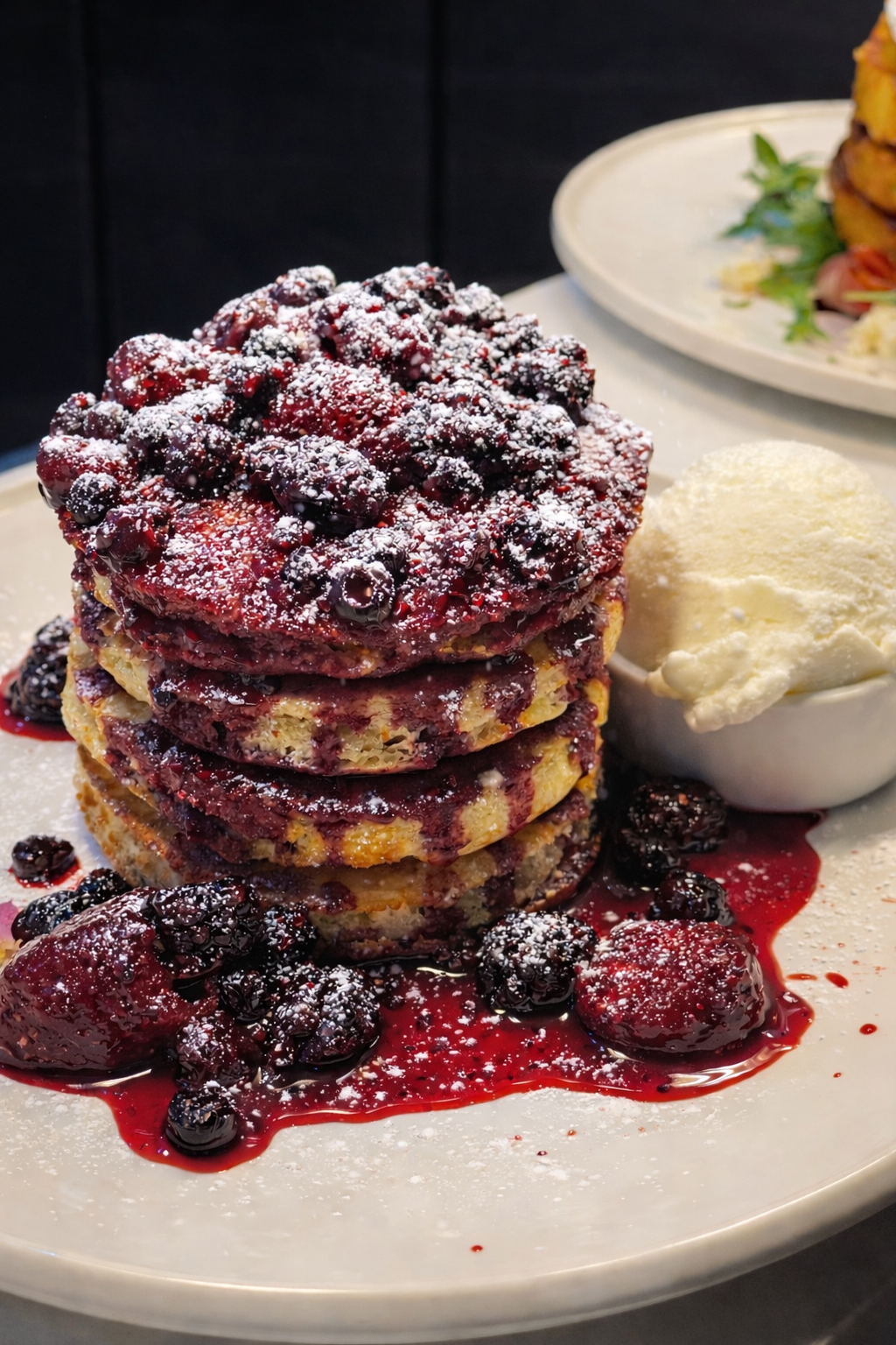 Mixed Berry Pancakes
